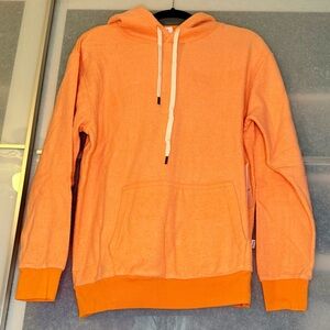 Orange Hoodie with Front Pocket